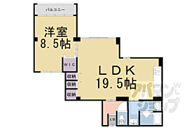 Ｍビル 602 ｜ 京都府京都市上京区一条通七本松西入東町（賃貸マンション1LDK・6階・63.39㎡） その2