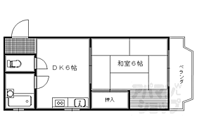 メゾン・ベルジュール 405 ｜ 京都府京都市中京区西ノ京伯楽町（賃貸マンション1DK・4階・30.00㎡） その2