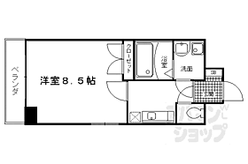 京都府京都市南区九条町（賃貸マンション1K・3階・27.45㎡） その2