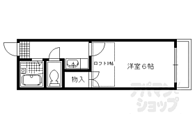 京都府京都市左京区岩倉花園町（賃貸アパート1K・2階・23.00㎡） その2