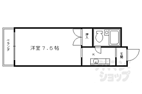 ホワイトパレス 102 ｜ 京都府京都市北区平野上柳町（賃貸マンション1K・1階・19.00㎡） その2