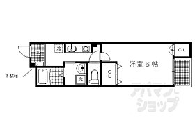 京都府京都市左京区吉田泉殿町（賃貸マンション1K・1階・23.00㎡） その2