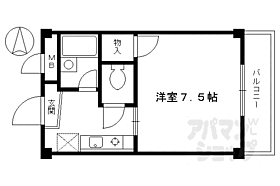 ＣＡＳＡ井 2-A ｜ 京都府京都市中京区西ノ京星池町（賃貸マンション1K・2階・21.80㎡） その2