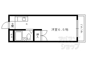 ハイツ大田 4B ｜ 京都府京都市中京区西ノ京銅蛇町（賃貸マンション1R・4階・18.10㎡） その2