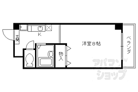 京都府京都市右京区嵯峨天龍寺瀬戸川町（賃貸マンション1K・4階・24.09㎡） その1