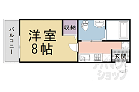 サントス堀川紫明 402 ｜ 京都府京都市上京区新ン町（賃貸マンション1K・4階・22.81㎡） その2