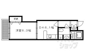 京都府京都市左京区丸太町通東大路西入ル東丸太町（賃貸マンション1DK・3階・31.20㎡） その2