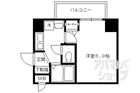 京都府京都市中京区六角通麩屋町東入八百屋町（賃貸マンション1K・4階・21.00㎡） その2