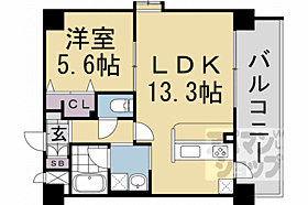 クレアドーレ京都二条 301 ｜ 京都府京都市中京区壬生神明町（賃貸マンション1LDK・3階・44.85㎡） その2