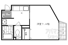 ハーモニー南円町 202 ｜ 京都府京都市中京区西ノ京南円町（賃貸マンション1K・2階・20.05㎡） その2