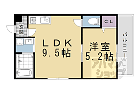 京都府京都市下京区万寿寺通西洞院東入月見町（賃貸マンション1LDK・2階・32.80㎡） その2