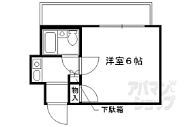 京都府京都市中京区西洞院通姉小路下ル姉西洞院町（賃貸マンション1K・7階・17.92㎡） その2