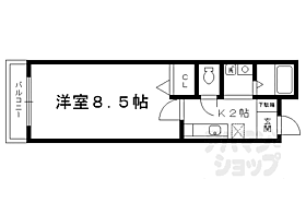 押おいけ 303 ｜ 京都府京都市中京区黒門通押小路下ル織物屋町（賃貸マンション1K・3階・24.30㎡） その2