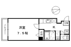 京都府京都市東山区上馬町（賃貸マンション1K・2階・24.58㎡） その2