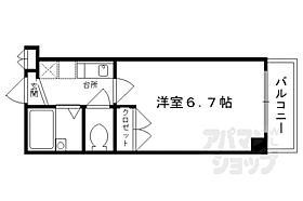 ドミール黒門 403 ｜ 京都府京都市上京区椹木町通黒門東入ル中御門横町（賃貸マンション1K・4階・17.42㎡） その2