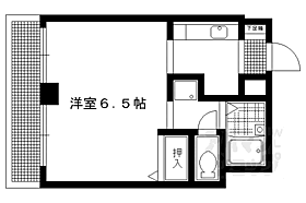 京都府京都市左京区松ケ崎六ノ坪町（賃貸マンション1K・4階・18.00㎡） その2