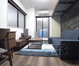 京福電気鉄道北野線 等持院・立命館大学衣笠キャンパス前駅 徒歩5分の賃貸マンション 1階1Kのリビング/ダイニング