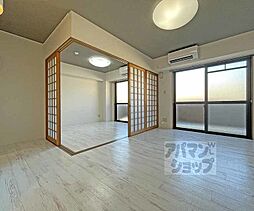 京阪本線 清水五条駅 徒歩10分の賃貸マンション 4階1LDKのリビング/ダイニング