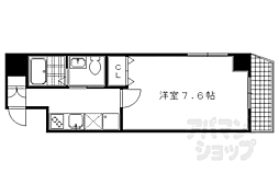Ｋ・ＣＡＳＡ大宮 6階1Kの間取り