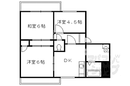 フレグランス西村 3DKの間取図画像