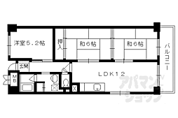 イヌイ星の子ハイツ 3LDKの間取図画像