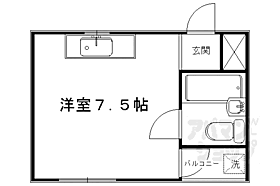 プラザクレバーIII 201 ｜ 京都府京都市北区平野桜木町（賃貸マンション1R・2階・20.00㎡） その2