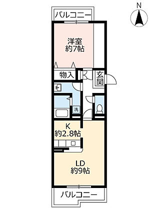 UR都市機構アミティ光台5号棟_間取り_0