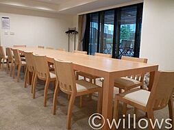 パーティ―ルームで交流を深めることが可能です。