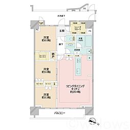間取図画像 3LDK