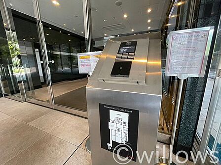 安心のオートロックシステムを採用。セキュリティ面にも配慮されています。