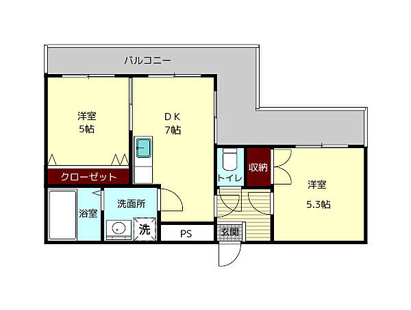 二条大路ビル 801｜奈良県奈良市二条大路南1丁目(賃貸マンション2DK・8階・39.90㎡)の写真 その1