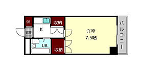 アミティ西大寺P-8 204 ｜ 奈良県奈良市西大寺竜王町2丁目（賃貸マンション1K・2階・18.36㎡） その2