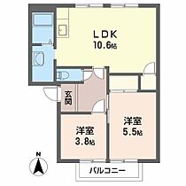 ラピーヌA  ｜ 奈良県奈良市宝来4丁目9-31（賃貸アパート2LDK・1階・47.00㎡） その2