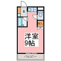 サンピア花月 203 ｜ 福井県福井市花月 5丁目1-37（賃貸マンション1R・2階・24.30㎡） その2