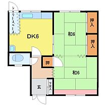 ペディコート福井鯖江 102 ｜ 福井県鯖江市水落町 3丁目6-39（賃貸マンション2DK・1階・51.84㎡） その2