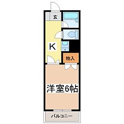 間取図画像 1K
