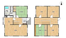蟹江町八幡1丁目 5LDKの間取り