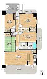 間取図画像 3SLDK