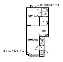 グレージュ 101 ｜ 北海道旭川市東光四条4丁目1番地39号（賃貸アパート1LDK・1階・41.82㎡） その2