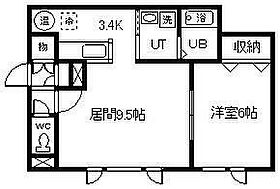 est luce 5・5 205 ｜ 北海道旭川市東光五条5丁目2番地2号（賃貸アパート1LDK・2階・42.12㎡） その2