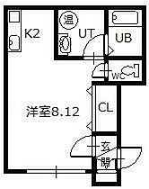 B・Broom 101 ｜ 北海道旭川市東光七条7丁目2番地21号（賃貸アパート1K・1階・27.12㎡） その2