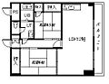 シュロス2条7階6.4万円