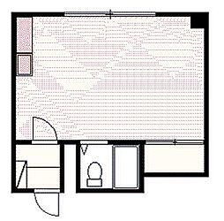 東光8.1ビル ワンルームの間取図画像