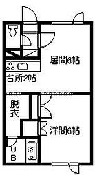 間取図画像 1DK