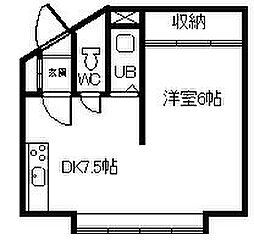 間取図画像 1DK