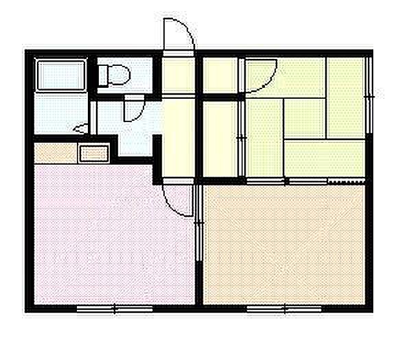 カサブランカ（春光4-9） 207｜北海道旭川市春光四条9丁目(賃貸アパート2DK・2階・38.88㎡)の写真 その2