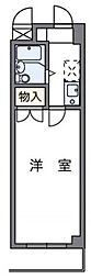 サザンクロスプラザ 1Kの間取図画像