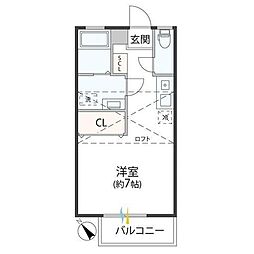 間取図画像 ワンルーム