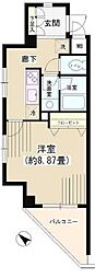 間取図画像 1K