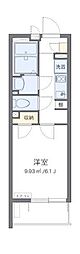 リヴェール西寺尾 1Kの間取図画像
